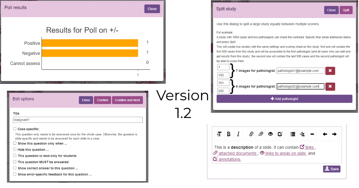 Slide Score version 1.2 Slide Score version 1.2